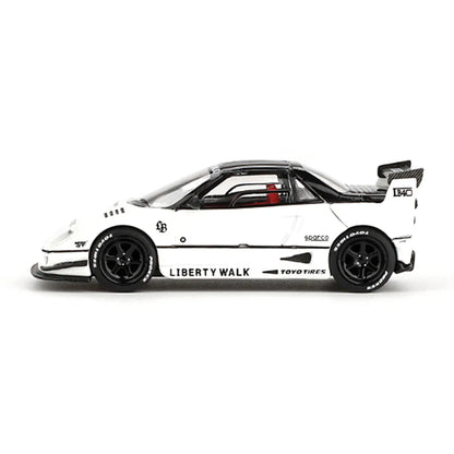 MINI GT 1:64 Mazda AZ-1 Liberty Walk LB40 – 2024 Tokyo Auto Salon Edition (White) - Jaiman Toys