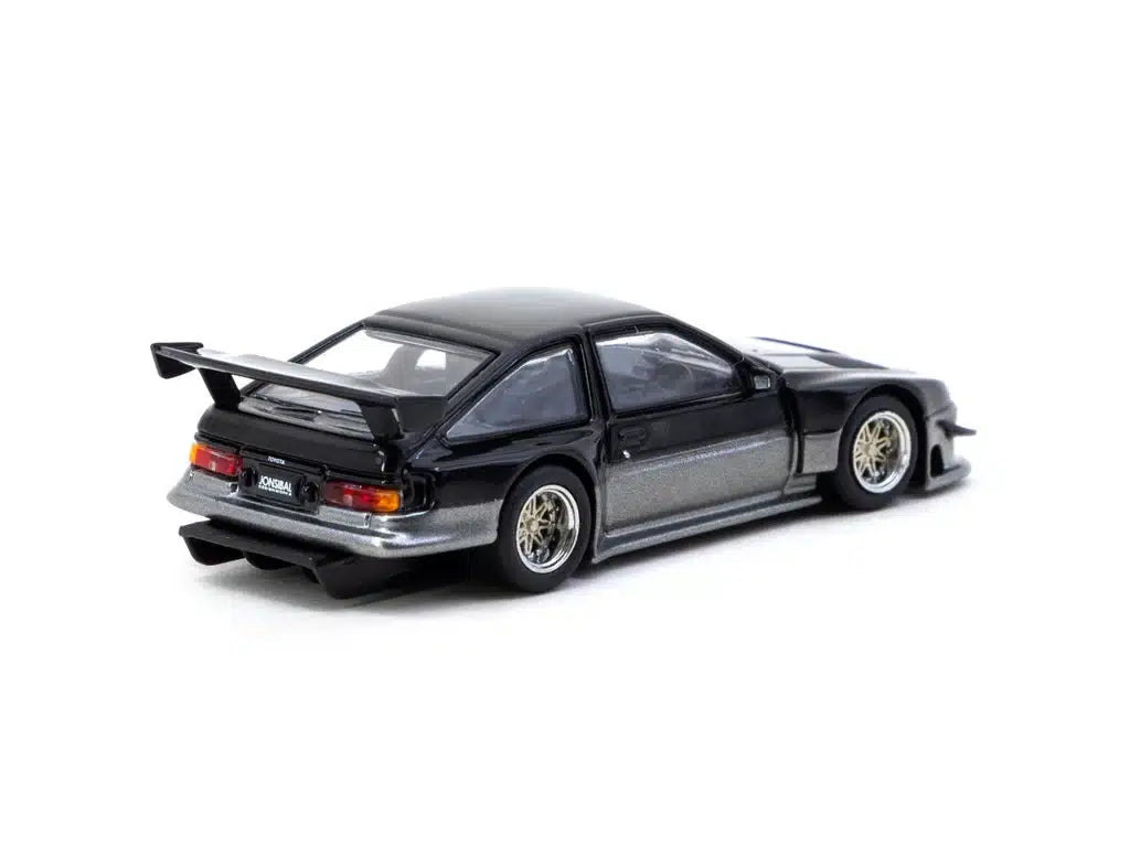 Tarmac Works GLOBAL64 1:64 Toyota Sprinter Trueno AE86 Widebody Black/Grey Diecast Model Car (T64G-060-BG) – Jonsibal Designworks