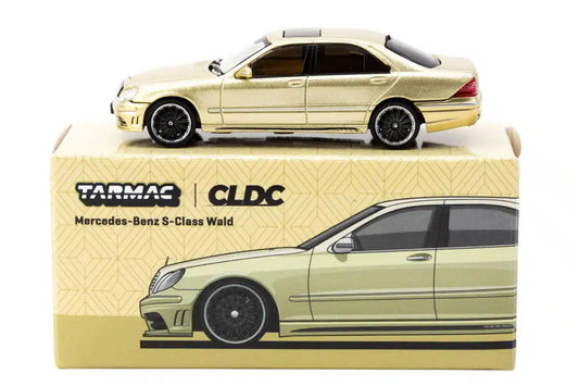 Tarmac Works GLOBAL64 1:64 CLDC Mercedes-Benz S-Class Wald Gold Special Edition Diecast Model Car (T64G-072-GO)