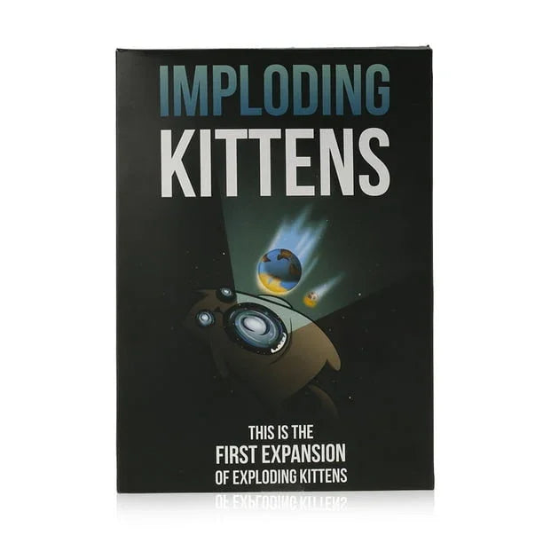 Imploding Kittens: This is the First Expansion of Exploding Kittens Board Game - Jaiman Toys