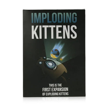 Imploding Kittens: This is the First Expansion of Exploding Kittens Board Game - Jaiman Toys