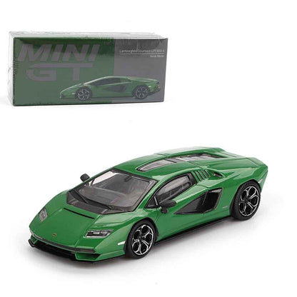 MINI GT MGT00976 Lamborghini Countach LPI 800-4 Verde Medio - Jaiman Toys