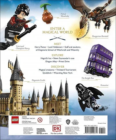 LEGO® Harry Potter™ Magical Treasury – Visual Guide to the Wizarding World with Exclusive Minifigure | DK Hardcover