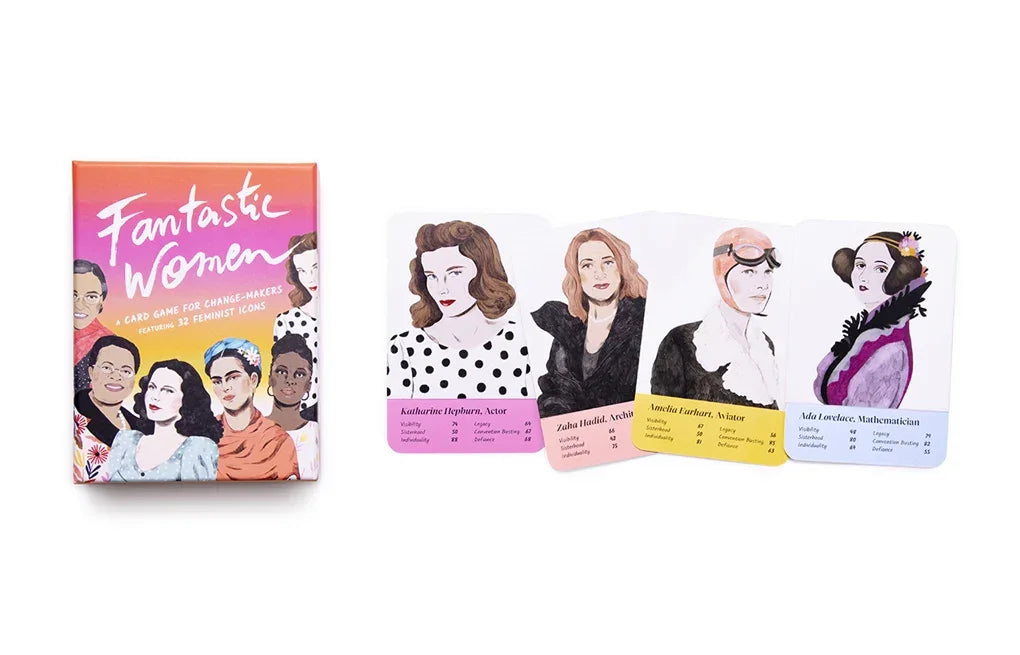 Fantastic Women: A Top Score Card Game – Inspiring Women in History - Jaiman Toys