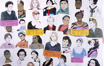Fantastic Women: A Top Score Card Game – Inspiring Women in History - Jaiman Toys