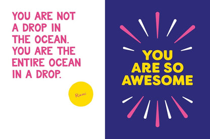 You Are So Awesome Card Game: 52 Cards of Uplifting Quotes and Inspiring Affirmations