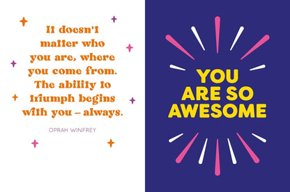 You Are So Awesome Card Game: 52 Cards of Uplifting Quotes and Inspiring Affirmations