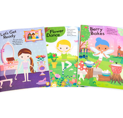 Sparkly Activity Case: My First Dolly Dressing | 3 Activity Books + 600+ Stickers | Creative Dress-Up Fun for Kids