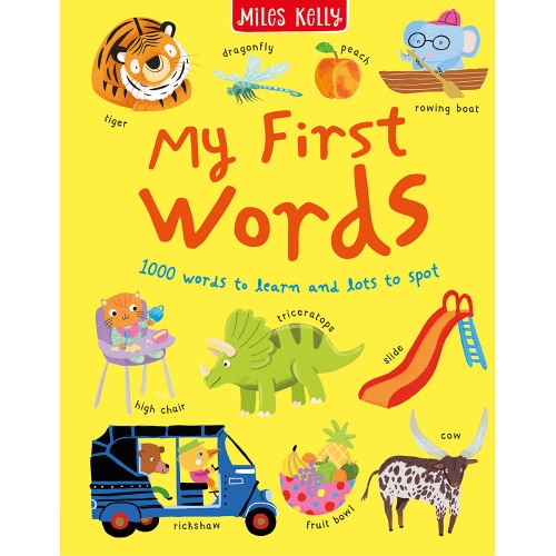 Miles Kelly My First Words Children’s Learning Book – 1000 Words Educational Picture Book for Kids