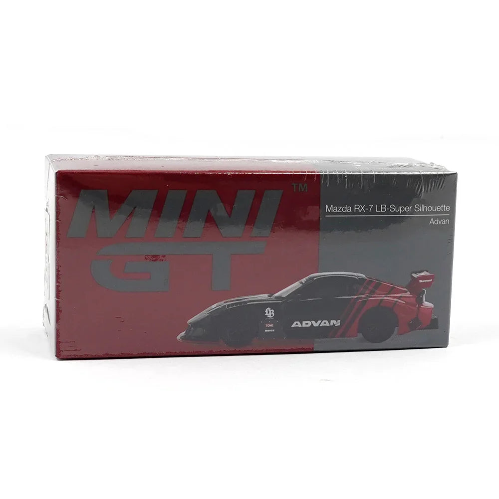 MINI GT MGT00983 Mazda RX-7 LB-Super Silhouette – Advan Livery - Jaiman Toys