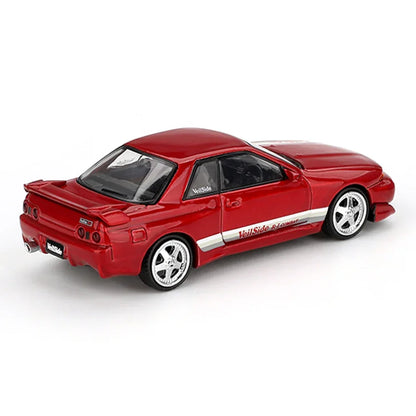 MINI GT Nissan Skyline GT-R (R32) VeilSide Combat C-I – Gem Red | 1:64 Scale Diecast Model Car - Jaiman Toys