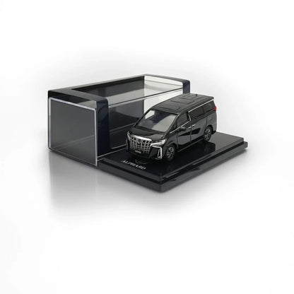 Hobby Japan 1:64 Toyota HJ645012ABK ALPHARD HYBRID (H30W) Hybrid with Sunroof Black Pearl Crystal Shine