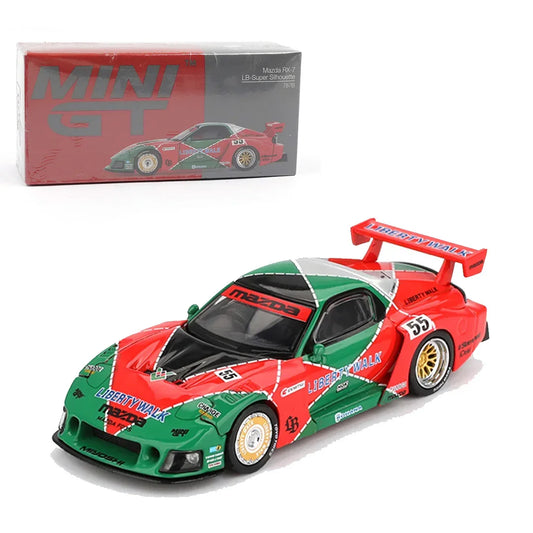 MINI GT Mazda RX-7 LB-Super Silhouette 787B | 1:64 Scale Diecast Model Car - Jaiman Toys
