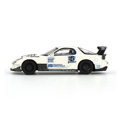 MINI GT Mazda RX-7 (FD3S) Itosyoukai Rei-Gouki with RE Amemiya – 1:64 Scale Premium Diecast Model Car - Jaiman Toys
