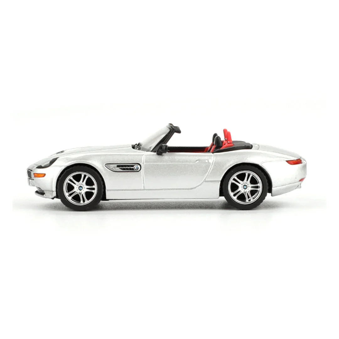 Mini GT 1:64 BMW Z8 Silver Diecast Model Car