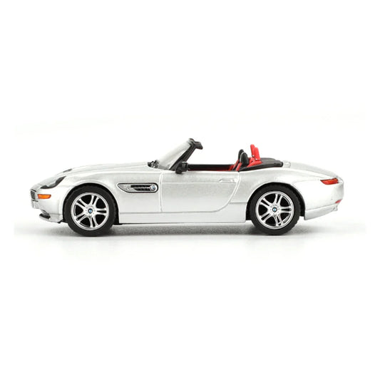 Mini GT 1:64 BMW Z8 Silver Diecast Model Car