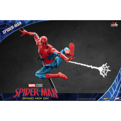 ZD Toys Marvel Studios Spider-Man Brand New Day 1:10 Scale Action Figure (6-7 Inch) | Premium Collectible Display Figure