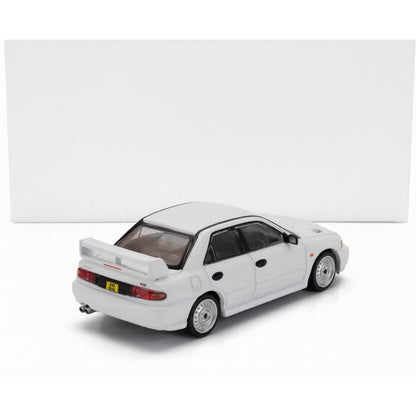 Tarmac Works 1:64 Mitsubishi Lancer Evolution III RS White Diecast Model Car | Authentic JDM Rally Replica | Premium Metal Collectible