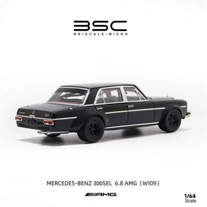 BSC 1:64 Mercedes Benz 300SEL W109 AMG Black