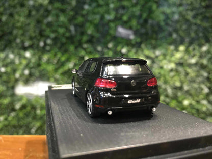 GOLF GTI MK6 Maxwell Black Diecast 1:64 Car Model - Jaiman Toys