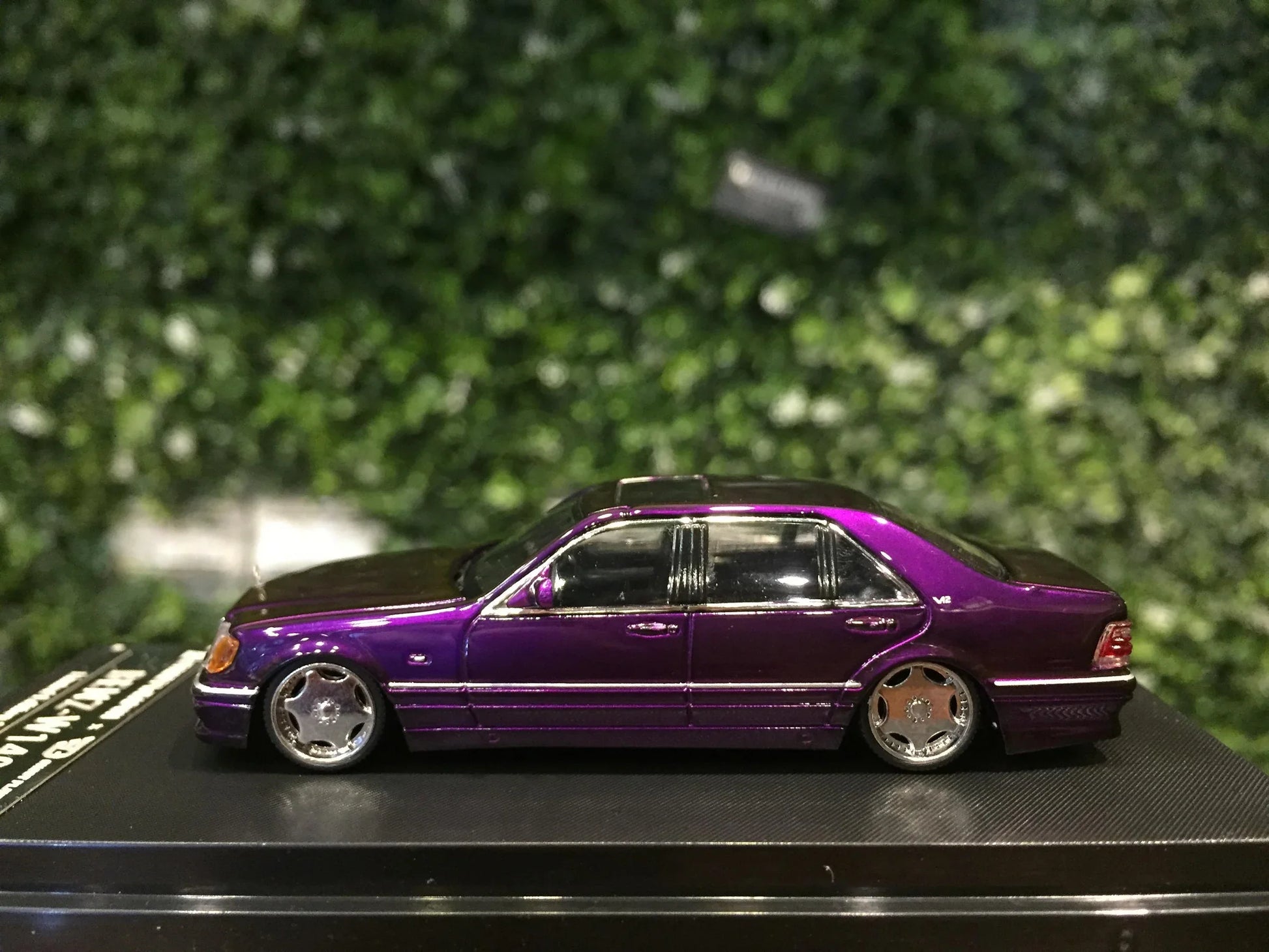 Street Weapon BENZ-W140 Purple Diecast 1:64 Scale Car Model - Jaiman Toys