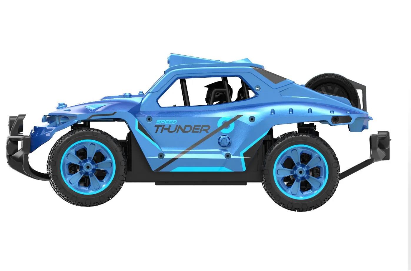 TKKJ 1:16 RC Monster Truck 4WD 2.4GHz Remote Control Car | 25KM/H High-Speed Off-Road Rock Crawler