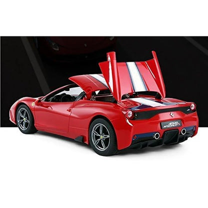Rastar 1:14 Ferrari 458 Speciale A RC Car – Officially Licensed Remote Control with Open Roof
