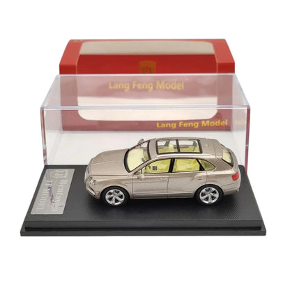 LF 1:64 Bentley Bentayga Diecast Toy Car Gold Model Miniature Hobby Collectible Gift - Jaiman Toys