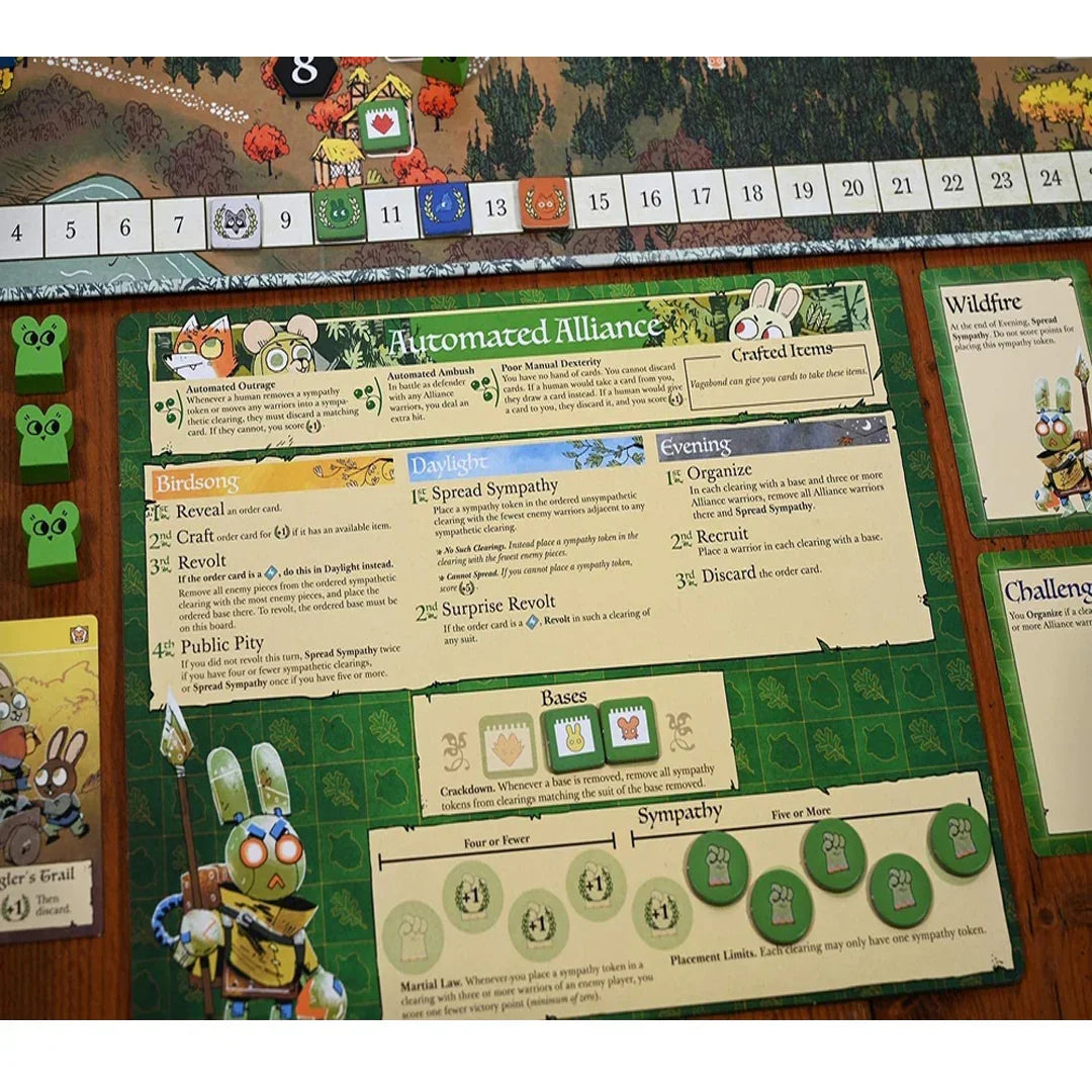 Root: The Clockwork Expansion – Automated Factions for Solo & Cooperative Play | Board Game Expansion by Leder Games - Jaiman Toys