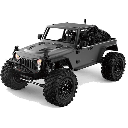 MJX Hyper Go H12Y Brushless 1:12 4WD RC Crawler Truck | LED Lights | 2.4GHz RTR Off-Road Vehicle (Grey)