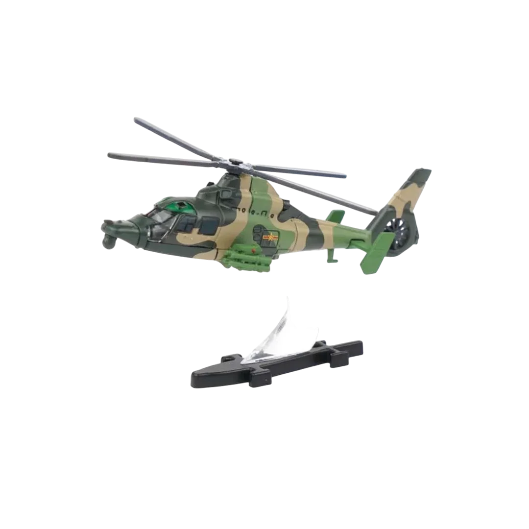 XCARTOYS G027-1 1:170 Military Z-9WA Helicopter Model Diecast Metal - Jaiman Toys