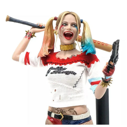 DC Justice: Harley Quinn 12’’ Real Cloth Action Figure – Crazy Toys Collectible Model - Jaiman Toys