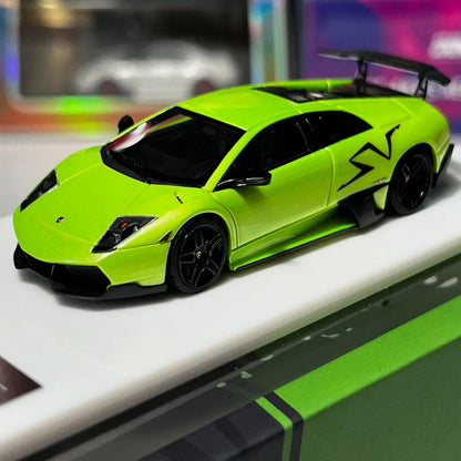 JOY JUNCTION 1:32 Green Supercar Diecast Model – Alloy Metal Sports Car with Openable Doors | Premium Collector Edition