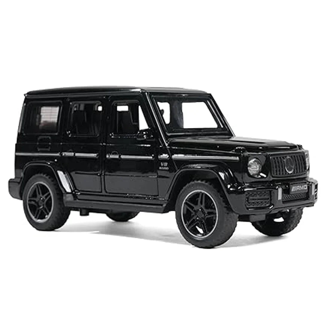 JOY JUNCTION 1:32 Alloy Diecast Luxury SUV Car – Black Metal Model Toy with Display Box for Kids & Collectors