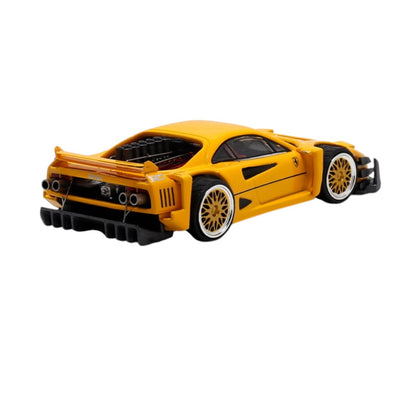 Autobots Models Ferrari F40 Yellow – 1:64 Scale Diecast Model Car