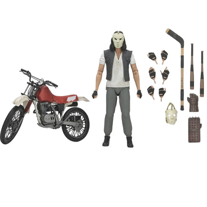 NECA TMNT Casey Jones Action Figure with Dirtbike & Accessories – 7" Collectible - Jaiman Toys