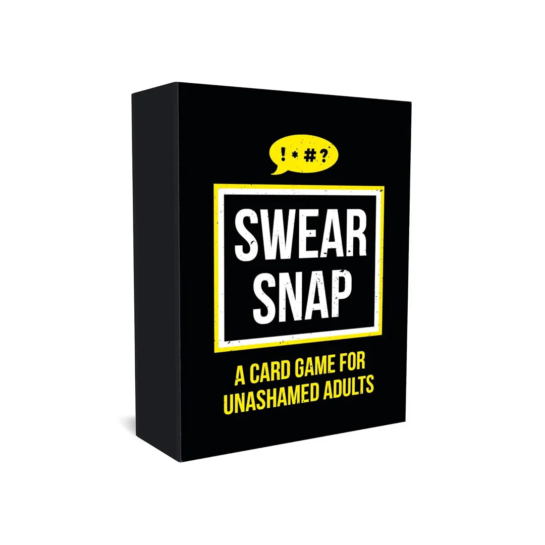 Swear Snap: The Foul-Mouthed Fast-Paced Card Game for Adults - Jaiman Toys