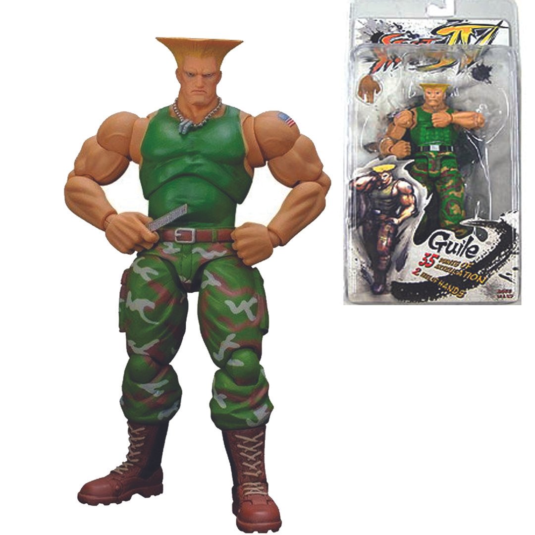 NECA STREET FIGHTER IV SERIES 2 GUILE