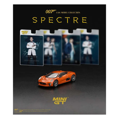 Mini GT 1/64 Jaguar C-X75 007 Series Spectre English Blister Packaging - Jaiman Toys