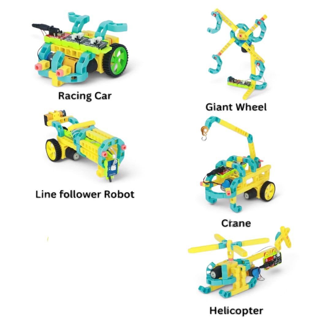 Witblox Electronics & Robotics Kit | STEM Educational Toy for Kids 8+ | 142 WitBricks & 101+ Builds