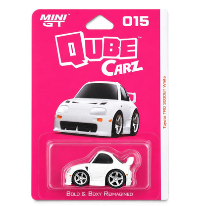 MINI GT 1:64 (Blister Pack) Qube Carz Toyota TRD 3000GT White – 015