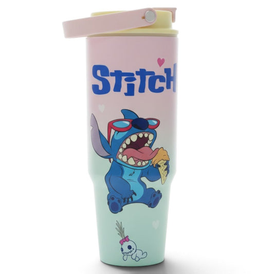 Stitch 900 ml (30 oz) Vacuum Insulated Stainless Steel Sipper Water Bottle
