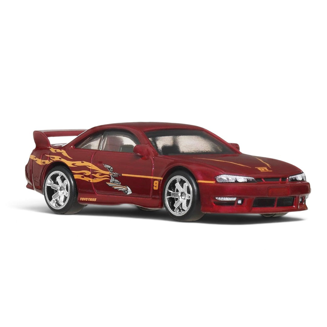 Hot Wheels Premium Fast & Furious Nissan 240SX (S14) 1:64 Diecast Scale Model Car for Collectors