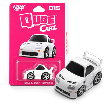 MINI GT 1:64 (Blister Pack) Qube Carz Toyota TRD 3000GT White – 015