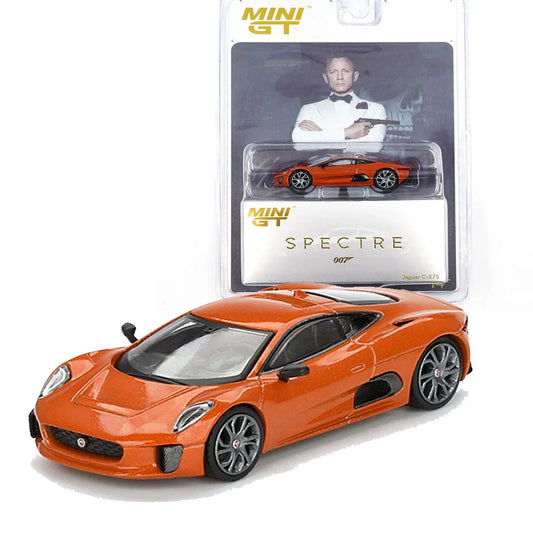 Mini GT 1/64 Jaguar C-X75 007 Series Spectre English Blister Packaging - Jaiman Toys