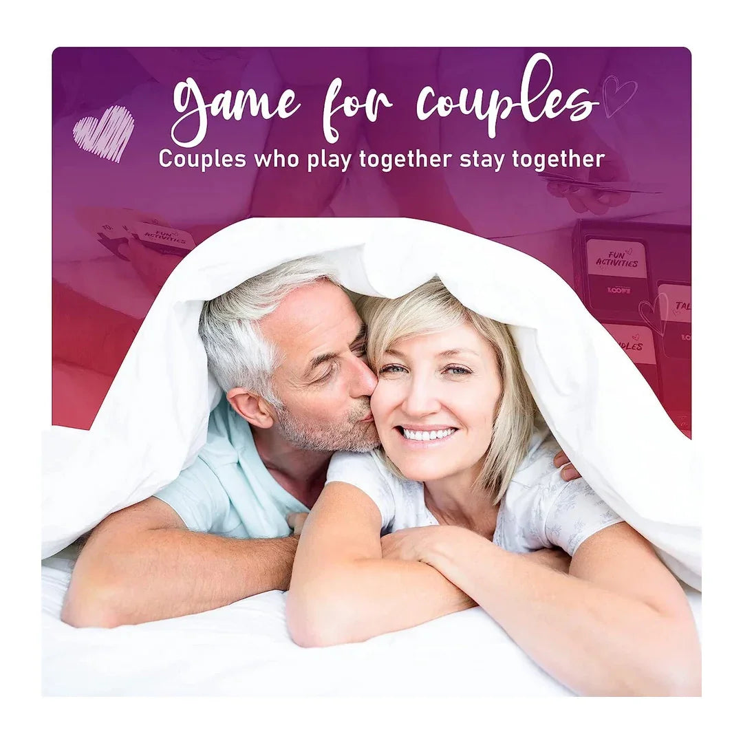Loopy Adult Board Game for Couples (18+) – Fun Romantic Card & Spinner Game - Jaiman Toys
