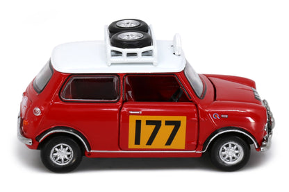 Tiny City Mini Cooper Mk 1 Rally  #1771:50 Scale Die-Cast Model Car | Classic Vintage Mini Collectible