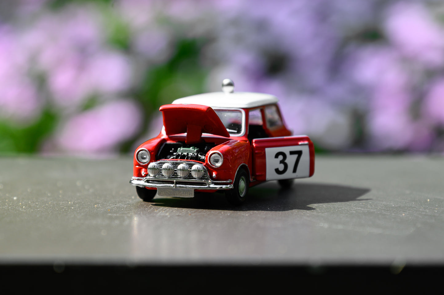 Tiny City Mini Cooper Mk 1 Red (37) Die-cast Model Car | Classic Racing Mini Collectible