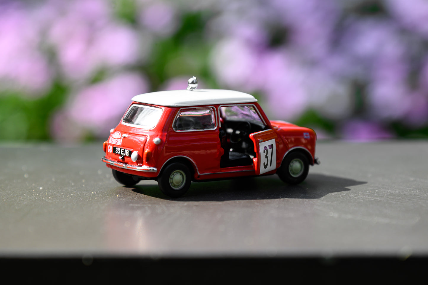 Tiny City Mini Cooper Mk 1 Red (37) Die-cast Model Car | Classic Racing Mini Collectible