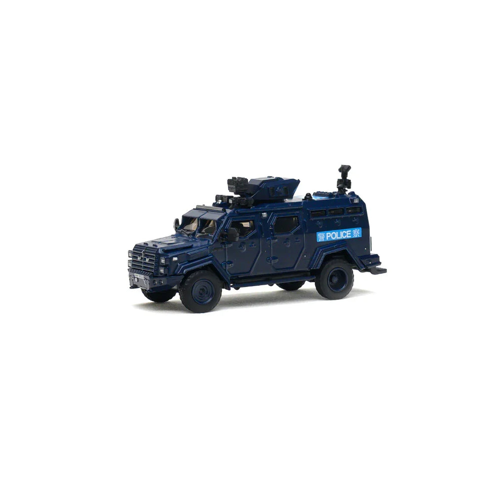Tiny City 1:72 Hong Kong KHP 08 Sabertooth Armoured Vehicle (AM9853) Die-Cast Model | Police Tactical Vehicle Collectible